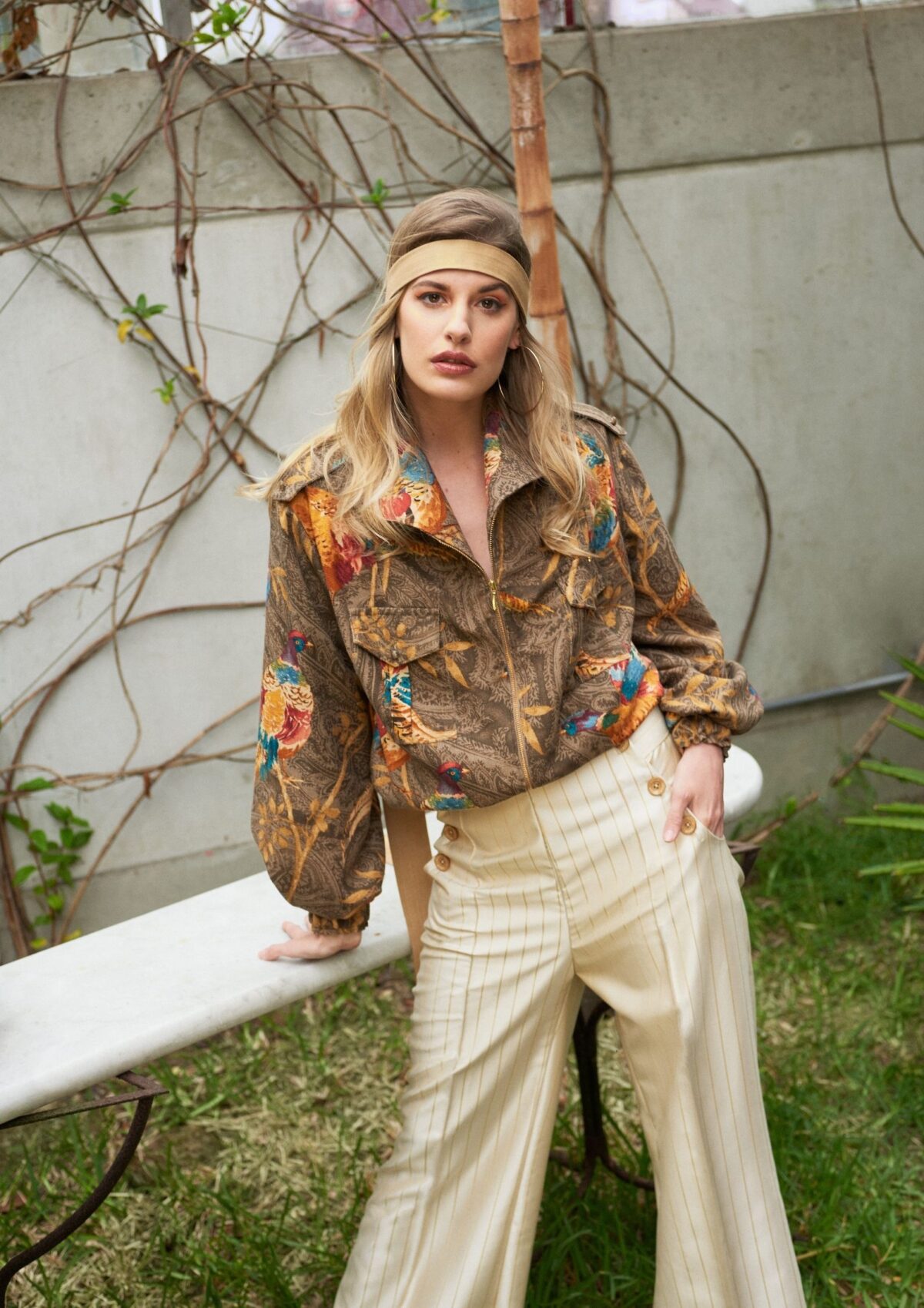 Casaca Bomber Cuello Cisne - Imagen 2
