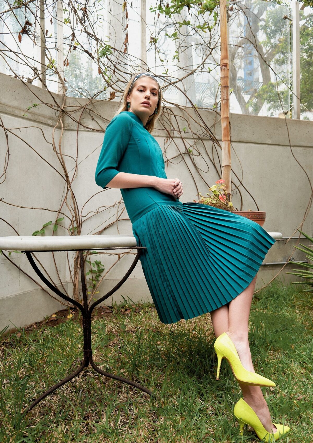 Vestido Plisado