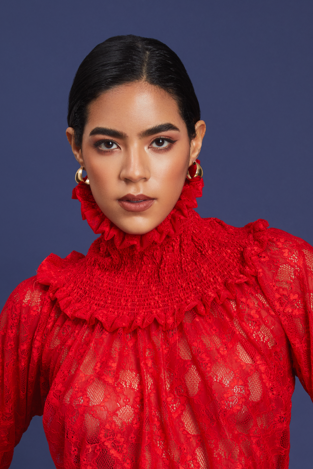 Blusa de encaje Victoria