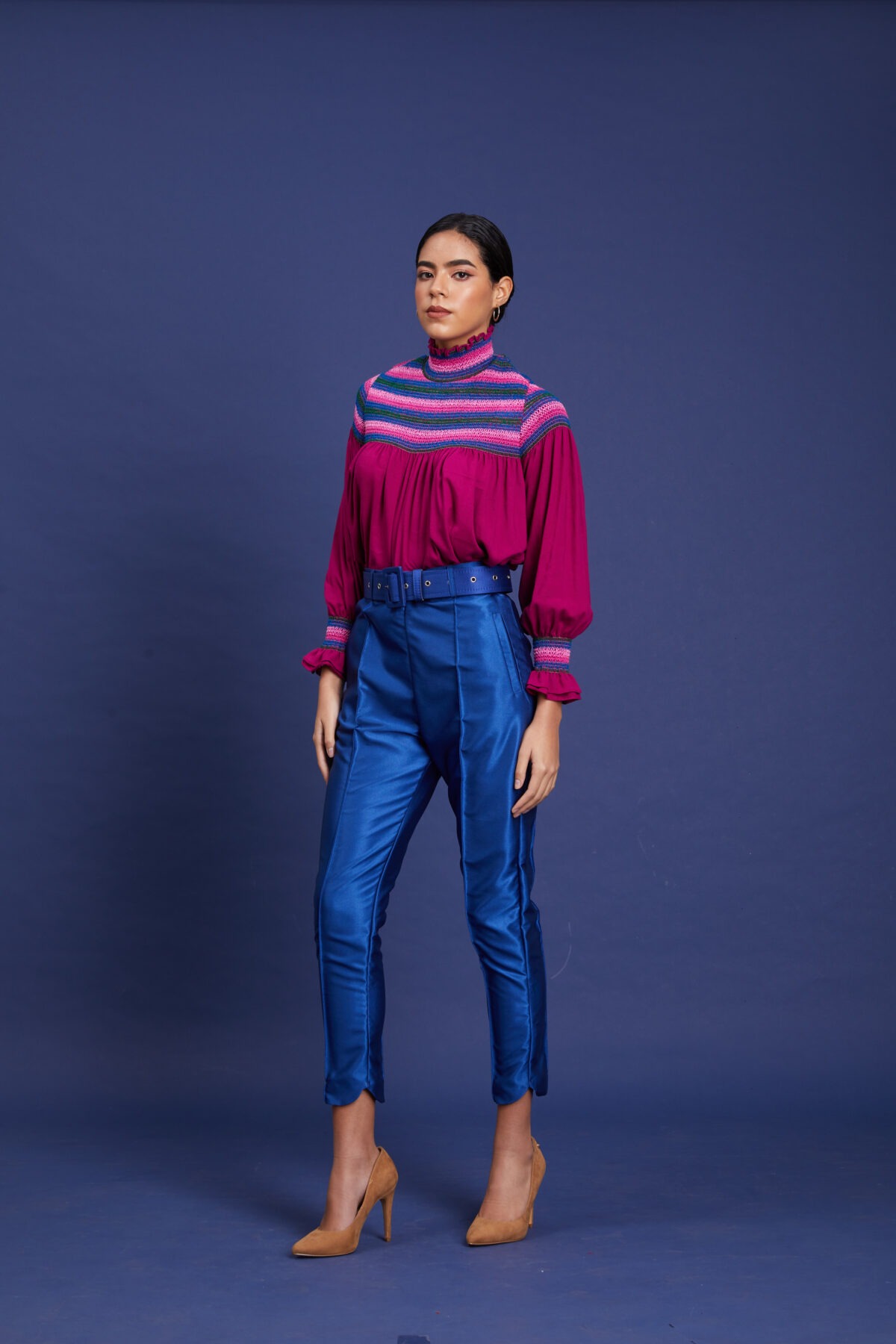 Pantalón Pitillo Azul - Imagen 2
