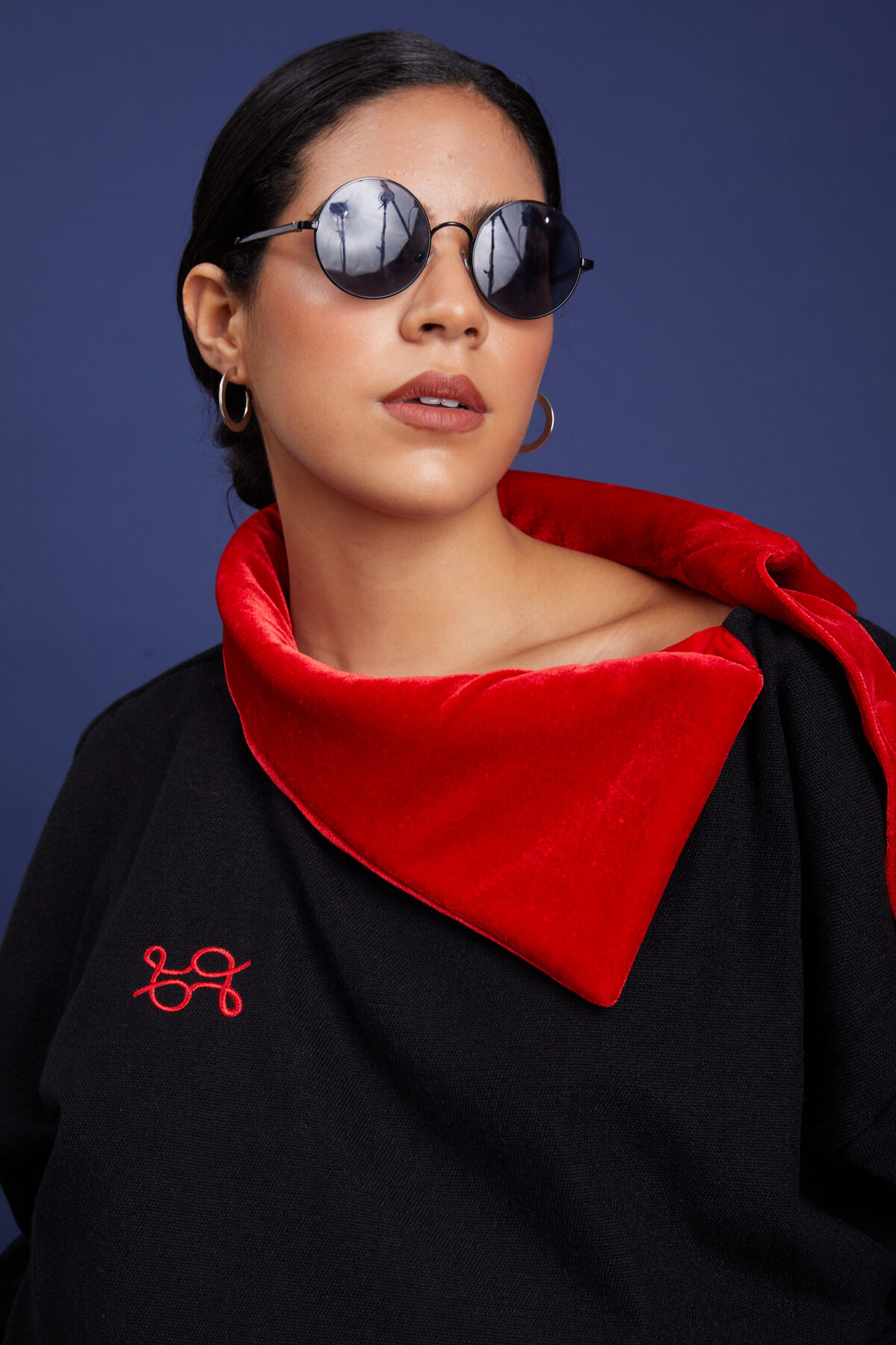 Bomber Sweatshirt Charlotte bayeta - Imagen 4