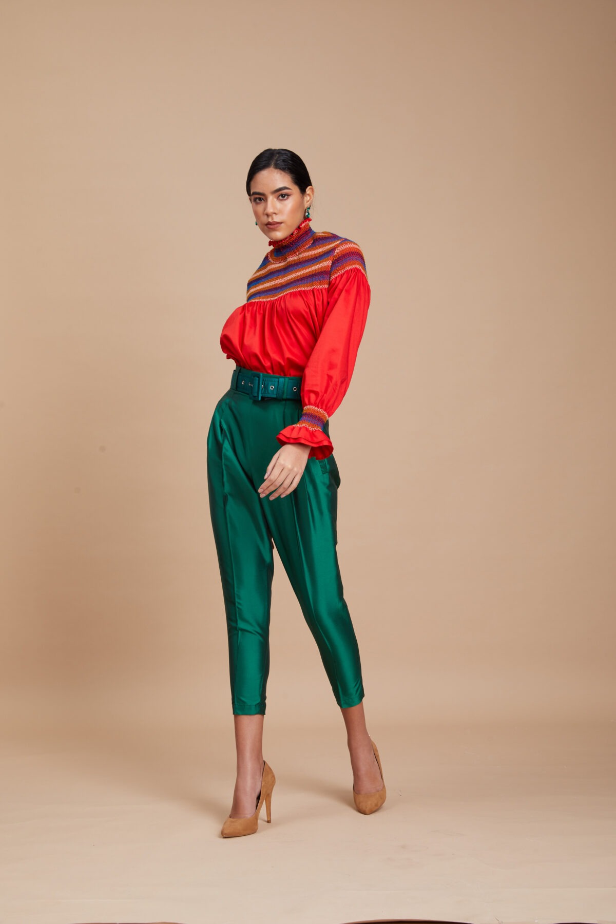Pantalón Hortencia verde - Imagen 4