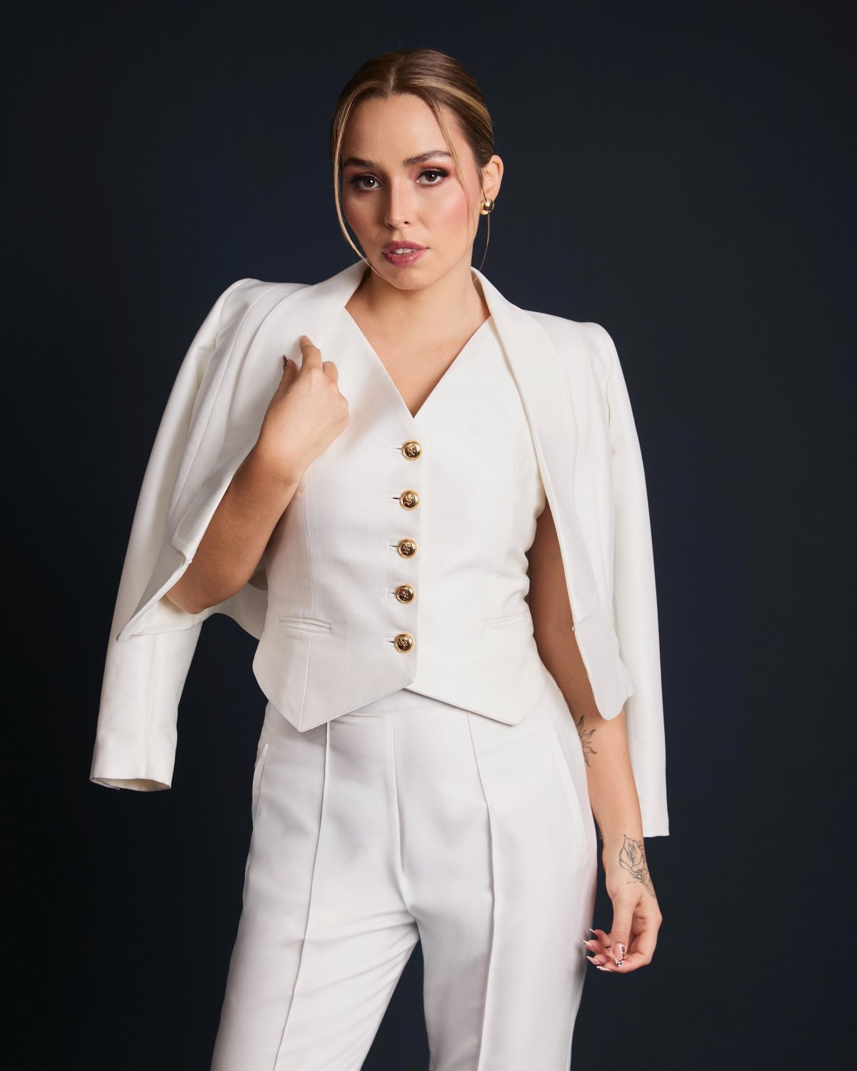 Chaleco Yuraq Ivory